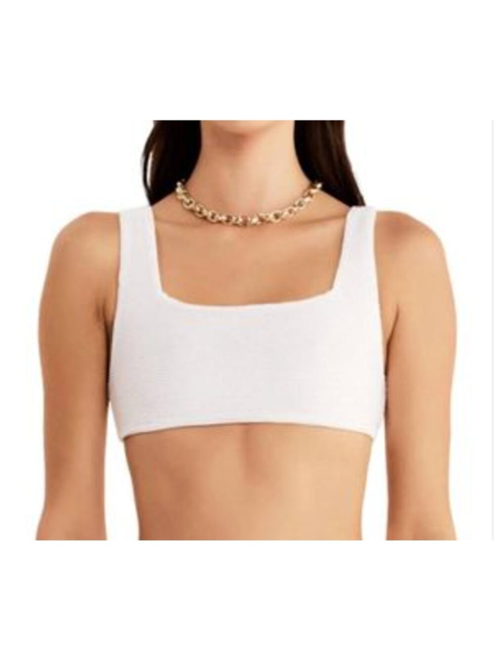 Rumer Crop Top White NWT